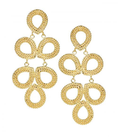 Lisi Lerch Ginger Earrings Gold or Silver as Seen on Southern Charm  Apparel & Accessories > Jewelry > Earrings